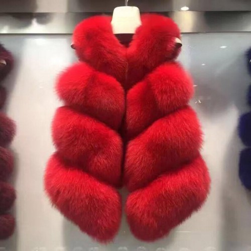 Fox fur vest 1